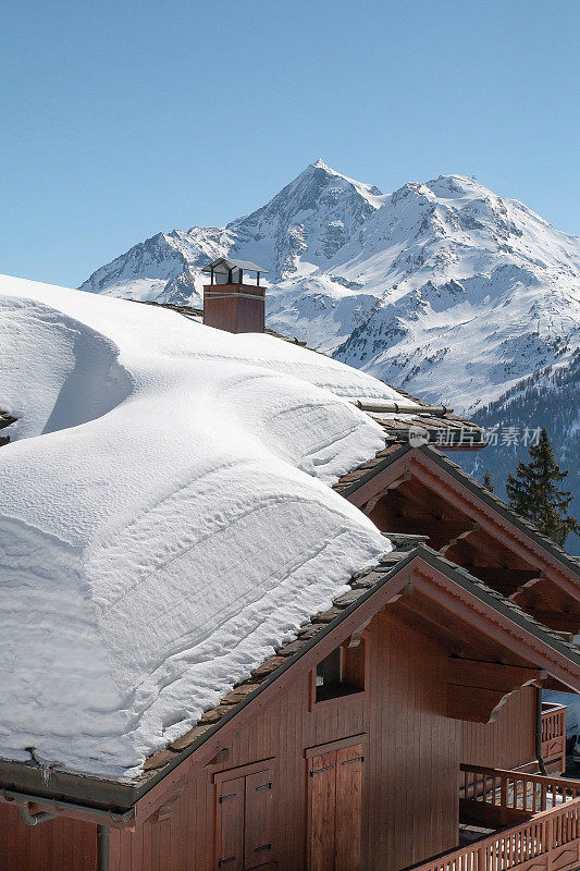 雪屋在La Rosière